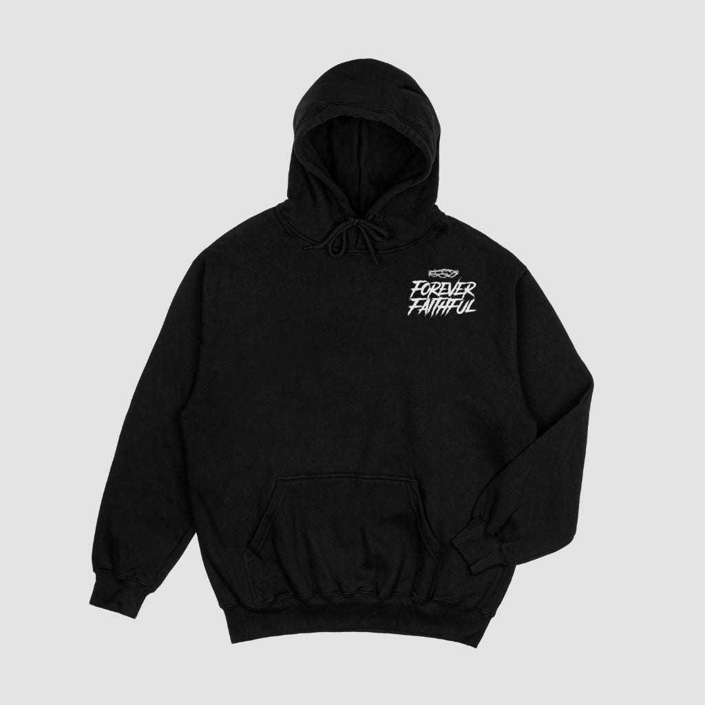 Black Hoodie Original Logo Design